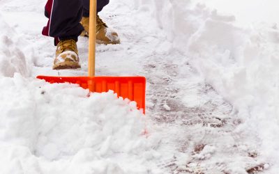 Be Cautious Shoveling Snow