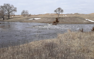 Minnechaduza Creek west of Valentine.