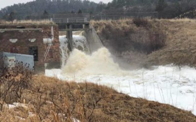 Crews Opening Mill Pond