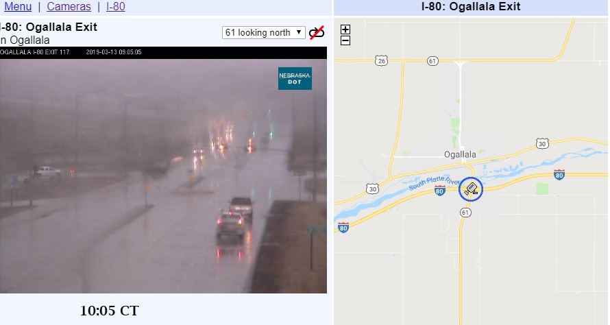 I-80 Westbound to Close at Ogallala at 11:00 a.m. CDT