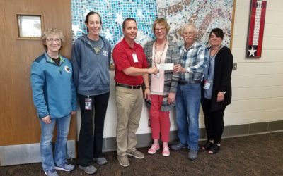 Valentine Middle School Receives Donation.