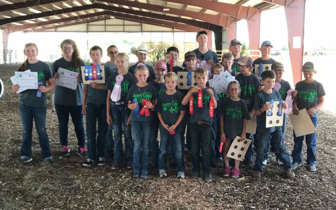 Cherry County 4-H Shooting Sports Competition Results