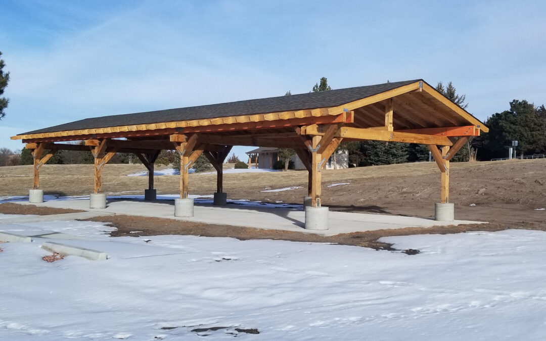 New Shelter at Merritt Reservoir