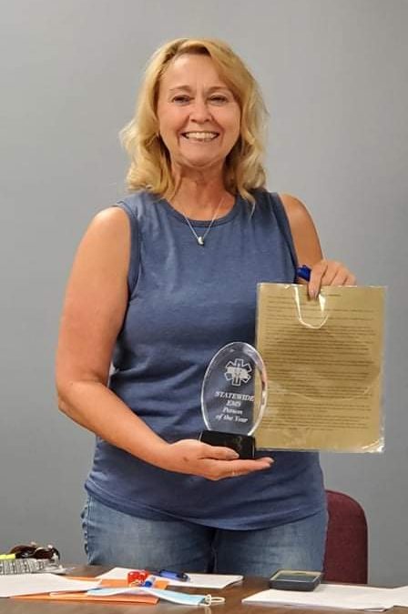 Kay Reese Awarded EMS Person of the Year