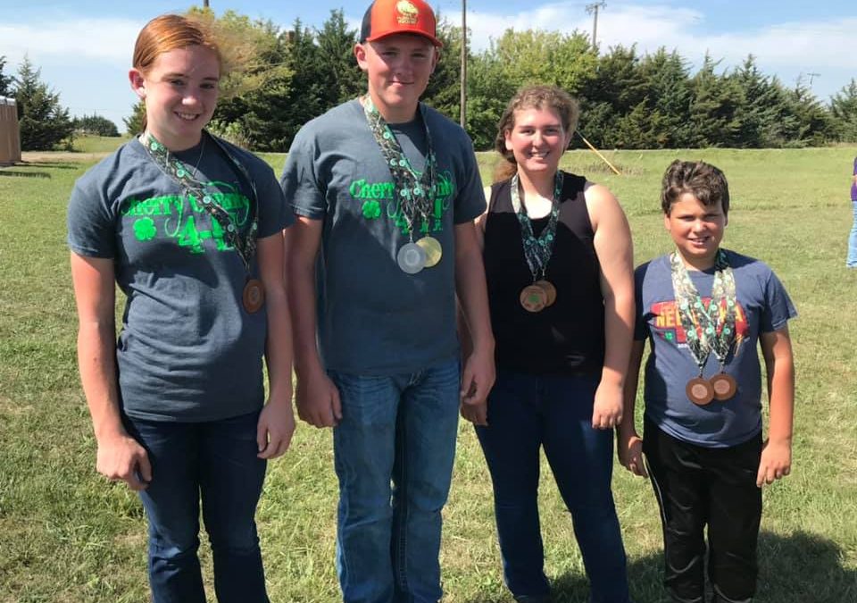 Cherry County 4-H Medals in Shooting Sports