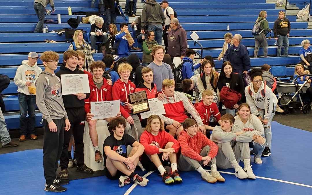 Badgers District C4 Wrestling Champs!