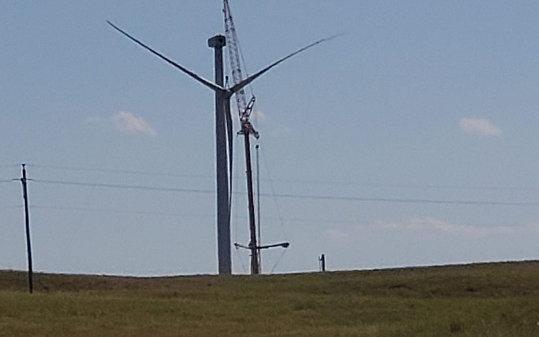 Repairs On Wind Turbine Underway
