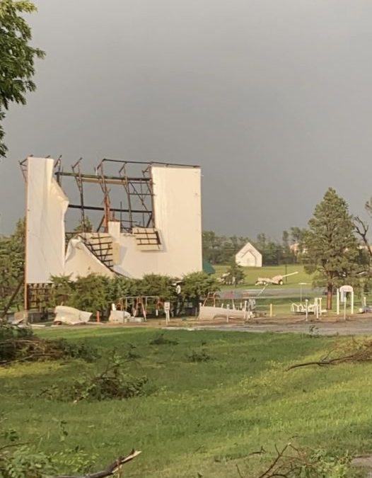 Straight Line Winds Hit Central and South Central SD