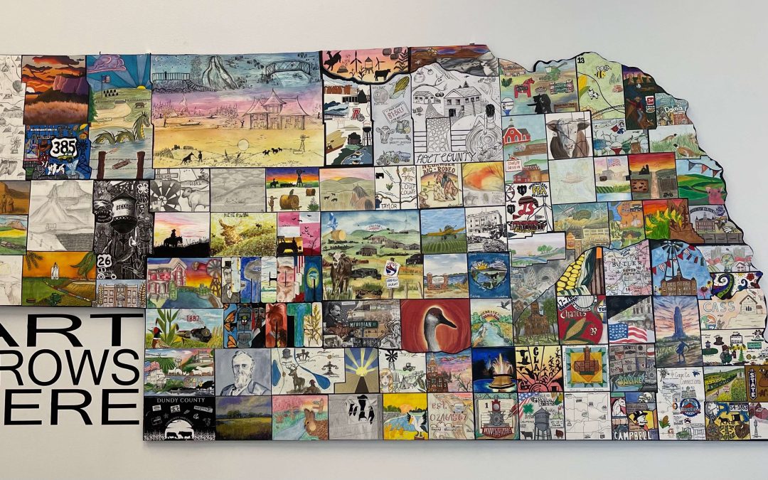 VHS Art Students Contribute to State Map